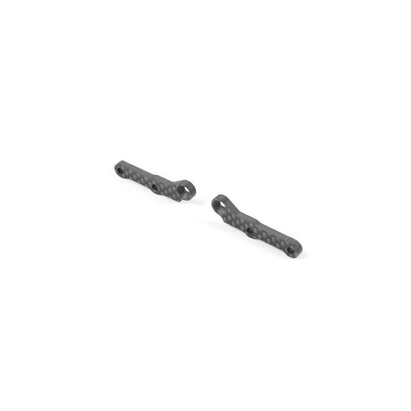 Extensión de carbono para trapecio trasero 1 punto (der+izq) Xray 343188