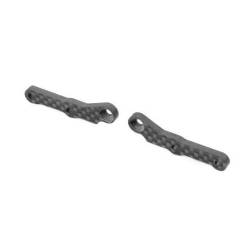 Extensión de carbono para trapecio trasero 2 puntos (der+izq) Xray 343189