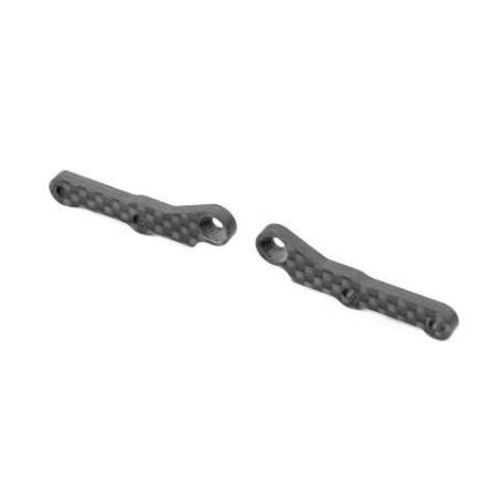 Extensión de carbono para trapecio trasero 2 puntos (der+izq) Xray 343189
