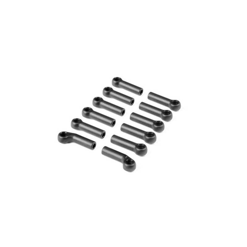 Rótulas tirante plástico 5.4mm (12+1+1) Xray Ref. 322660