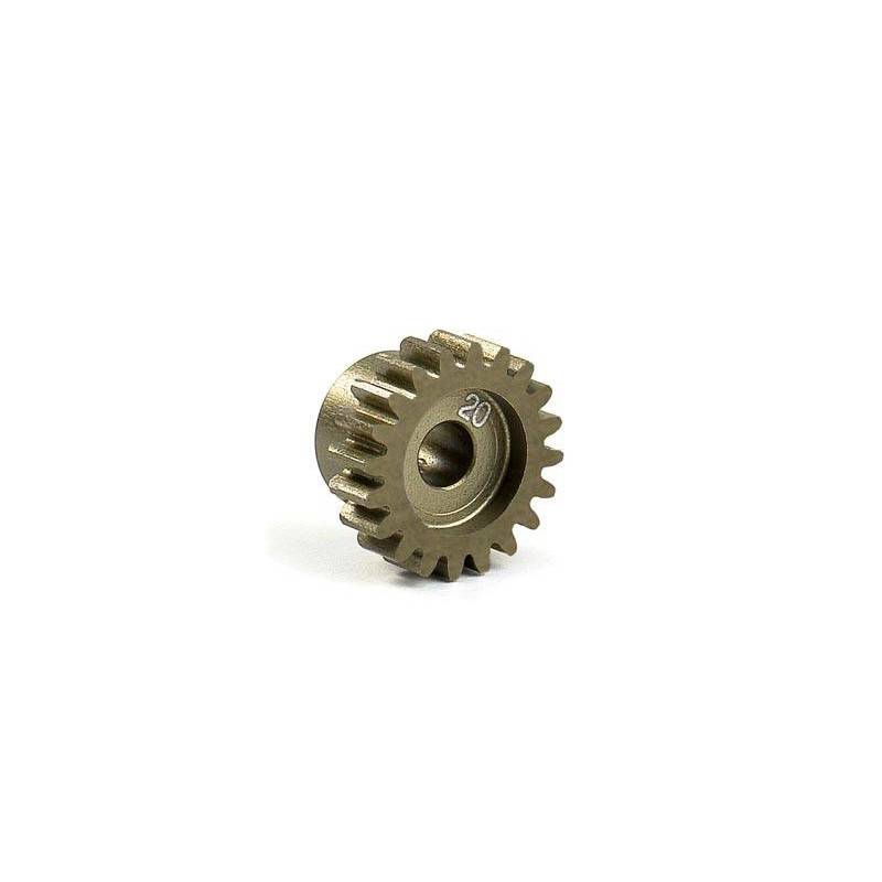 Piñón aluminio estrecho tratamiento duro 20T 48P Xray Ref. 305920