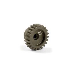 Piñón aluminio estrecho tratamiento duro 22T 48P Xray Ref. 305922