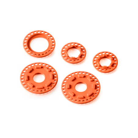 Set tapas poleas carbono Xray 345800-O