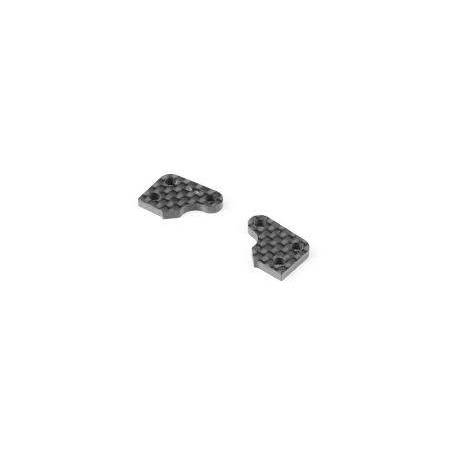 Placas dirección carbono 2 puntos (2) Xray Ref. 322295