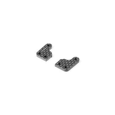 Placas dirección carbono 3 puntos (2) Xray Ref. 322296