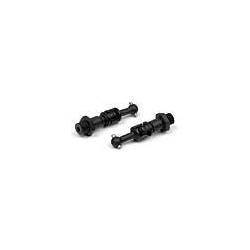 Eje transmisión plástico adaptador hex set (2) Xray 385202