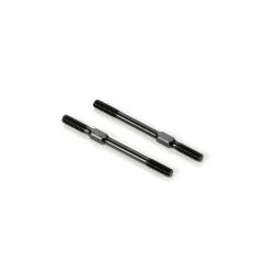 Link tirante ajuste M4 derecho/izquierdo 52.5 mm acero HUDY V3 (2) Xray 352611