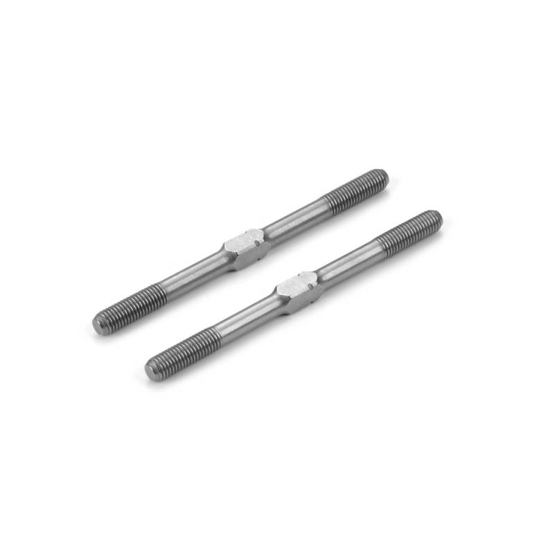 Link tirante ajustable 50 mm M3.5 L/R acero HUDY (2) Xray 362624