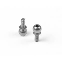 Bola mangueta 6.0mm rosca M3x6.5mm acero Hudy (2) Xray Ref. 303261