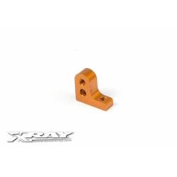 Soporte suspensión inferior aluminio T4 naranja Xray 302049-O