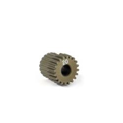 Piñón aluminio estrecho 20T 64P Xray Ref. 305970
