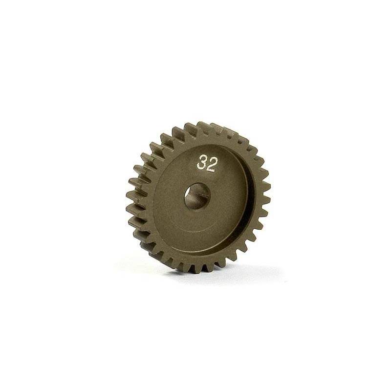 Piñón aluminio estrecho 32T 48P Xray Ref. 305932