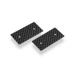 Placa de carbono para alerón 0.5mm 1/10 eléctrico (2) Xray Ref. 293311