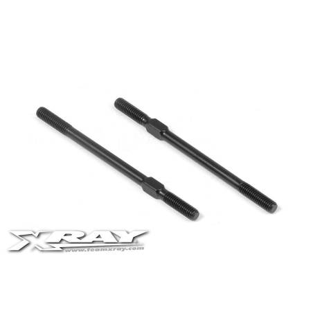 Tirante ajustable 50 mm M3 L/R acero HUDY (2) Xray 362610