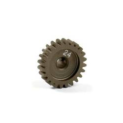 Piñón aluminio estrecho tratamiento duro 24T 48P Xray Ref. 305924