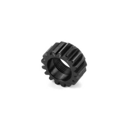 Piñón aluminio BBB 17T (1st) tratamiento duro Xray 348427