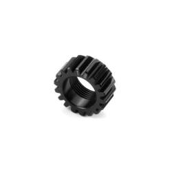 Piñón aluminio BBB 18T (1st) tratamiento duro Xray 348428