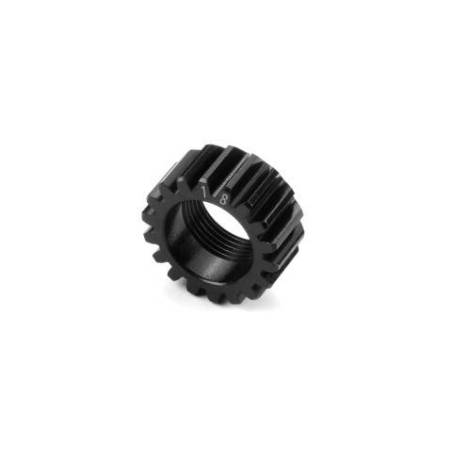 Piñón aluminio BBB 18T (1st) tratamiento duro Xray 348428