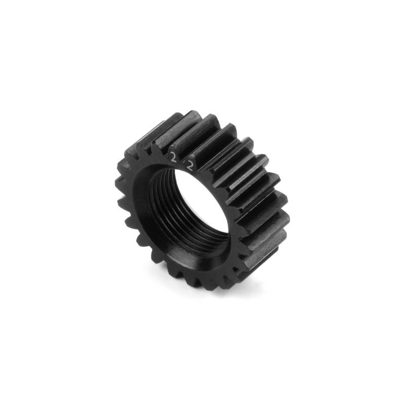 Piñón aluminio BBB 22T (2nd) tratamiento duro Xray 348432