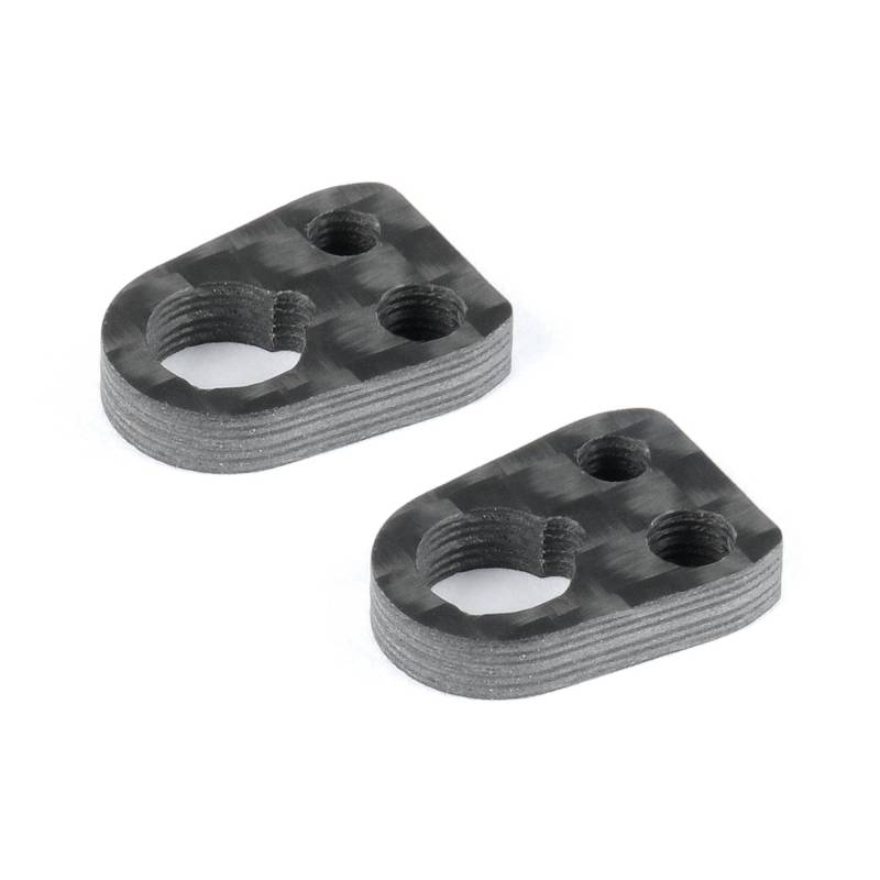 Placa carbono X4 para tope trapecio (2) Xray Ref. 302103