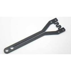 Placa superior fibra vidrio X4 onda frontal dividida Xray 301079-K