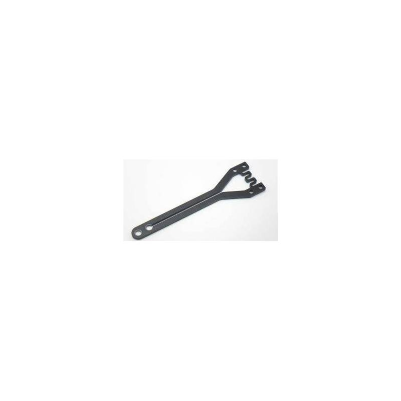 Placa superior fibra vidrio X4 onda frontal dividida Xray 301079-K