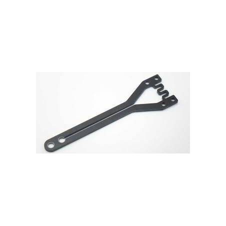 Placa superior fibra vidrio X4 onda frontal dividida Xray 301079-K