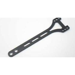 Placa superior fibra vidrio X4 parte trasera dividida Xray 301078-K