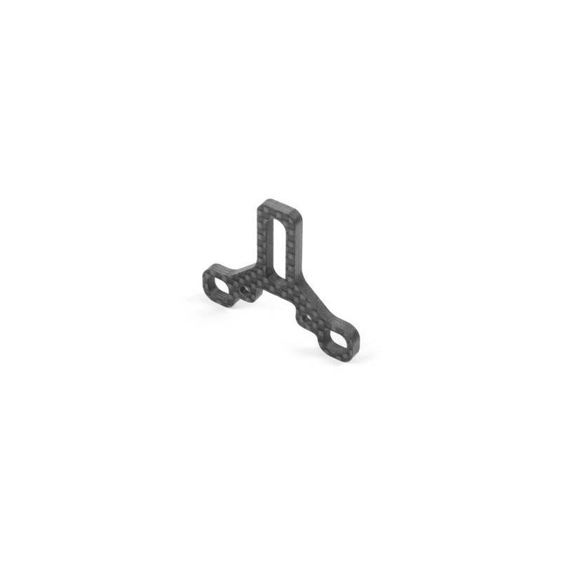 Trapecio trasero superior carbono + guía carrocería Xray Ref. 343046
