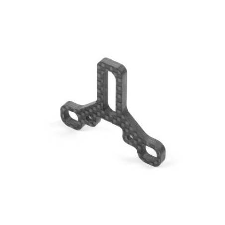 Trapecio trasero superior carbono + guía carrocería Xray Ref. 343046