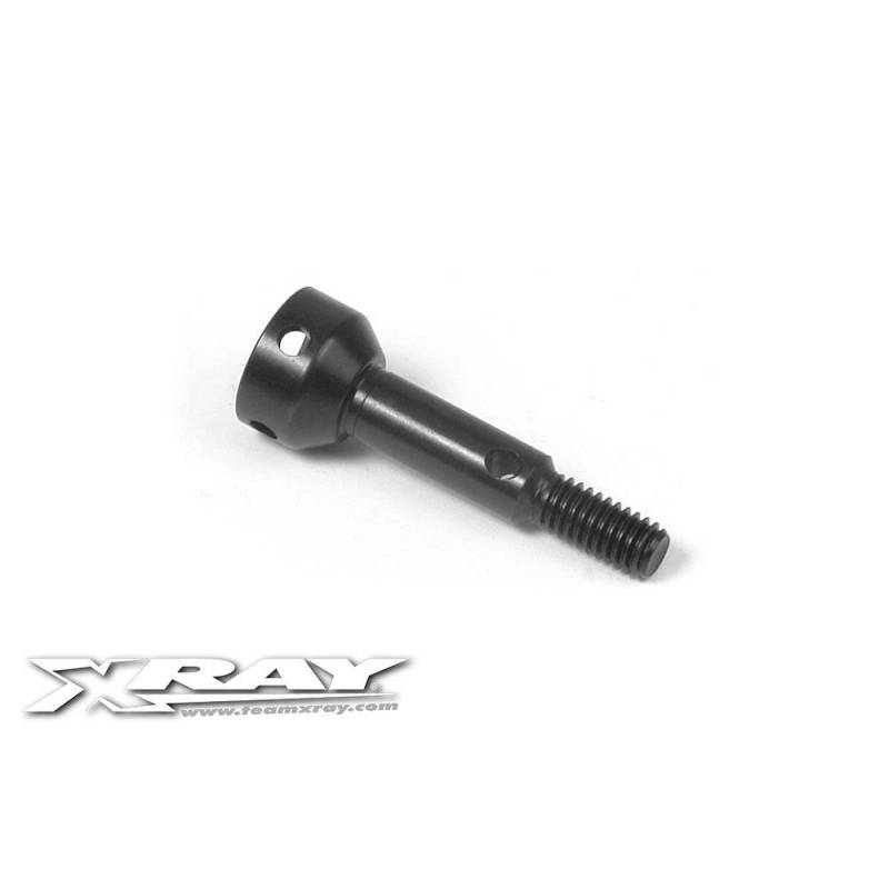 Eje rueda delantero acero HUDY Xray 365240