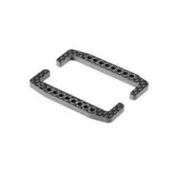 Topes carbono batería 3.5mm inferior (2) Xray Ref. 326178