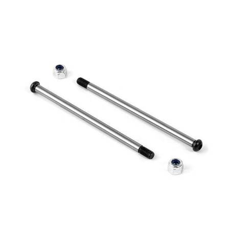 Pasador inferior mangueta trasera XB808 4 mm (2) Xray 357213