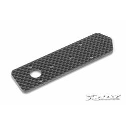 Placa carbono delantera chasis Xray Ref. 341180