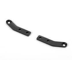 Extensiones aluminio trapecio delantero inferior 2017 derecha + izquierda Xray Ref. 342196