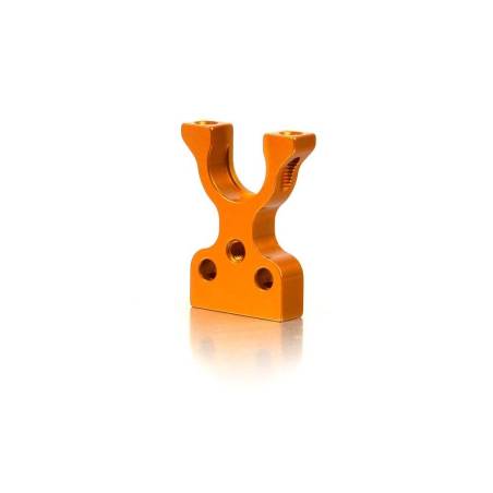 T4 alu layshaft bulkhead closed L/R naranja Xray 303056-O