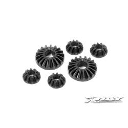 Piñones satélites diferencial composite T3 (2+4) Xray Ref. 304930