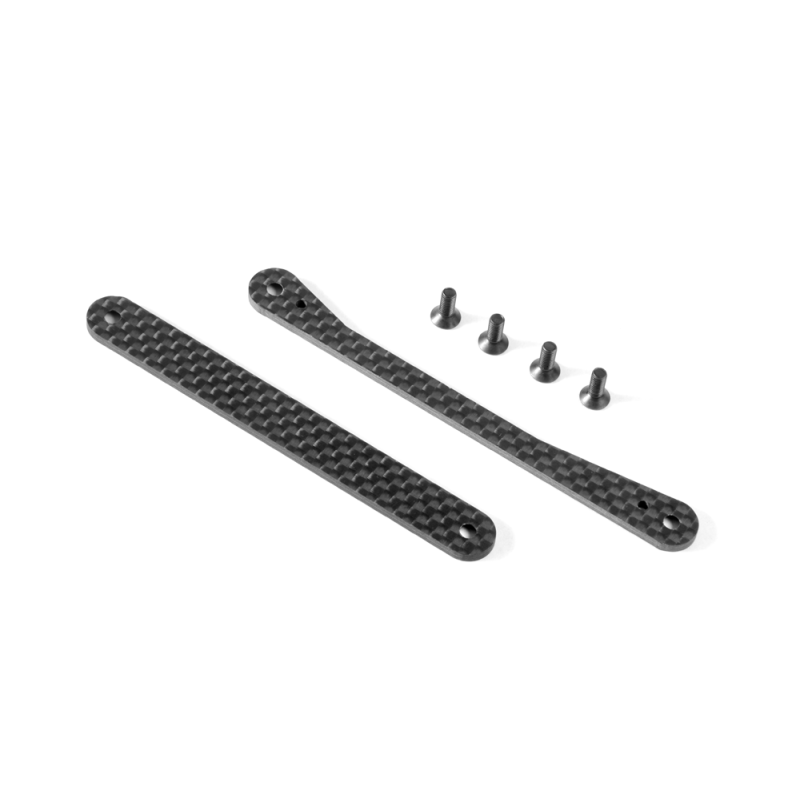 Guardas carbono laterales chasis side guards set Xray 353250