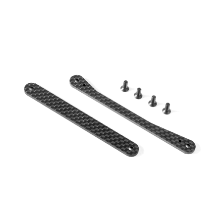Guardas carbono laterales chasis side guards set Xray 353250