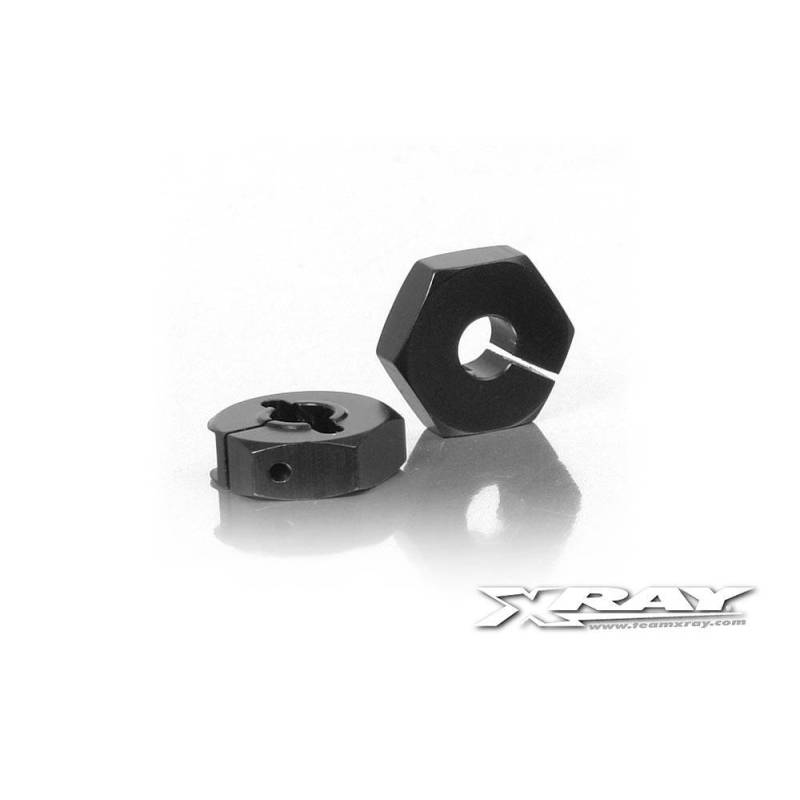 Hexágono rueda aluminio 14 mm (2) Xray 365350