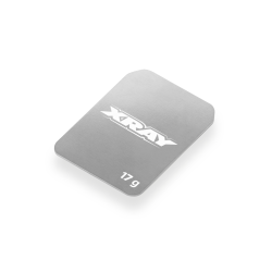 Peso acero 17g front Xray Ref. 326182