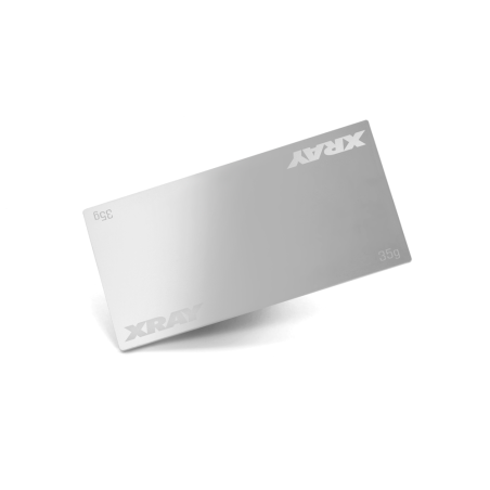 Placa peso XB2 35g Xray Ref. 326181