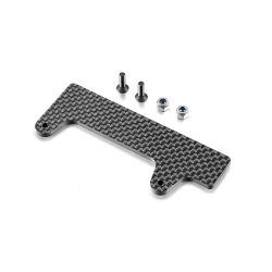 Soporte ventilador carbono GTX8E 2.5 mm Xray 356241