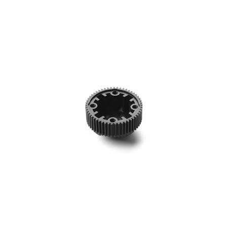 Caja diferencial plástico corona 53T BCG estrecho grafito Xray 324955-G