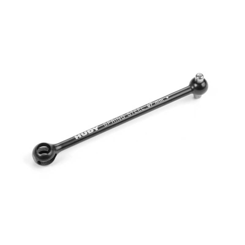 Palier trasero acero 67 mm HUDY Xray 365320