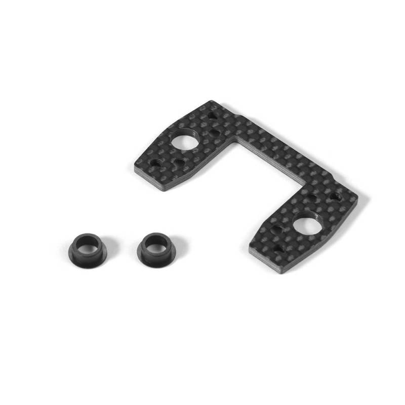 Graphite center diff mounting plate Xray 354057