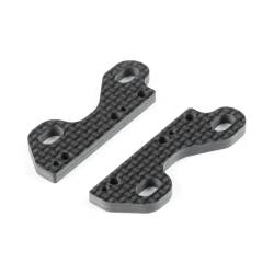 Abrazadera superior universal carbono X4 para soportes diferencial universales (2) Xray Ref. 301556