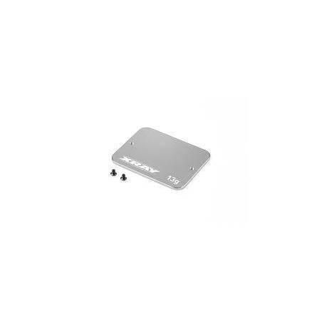 Peso acero bajo servo chasis 1 pieza Xray Ref. 326153