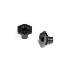 Hex rueda aluminio X4 clip muelle (2) Xray Ref. 305356