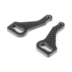 Placa delantera dirección carbono X4 izquierda + derecha Xray Ref. 303380